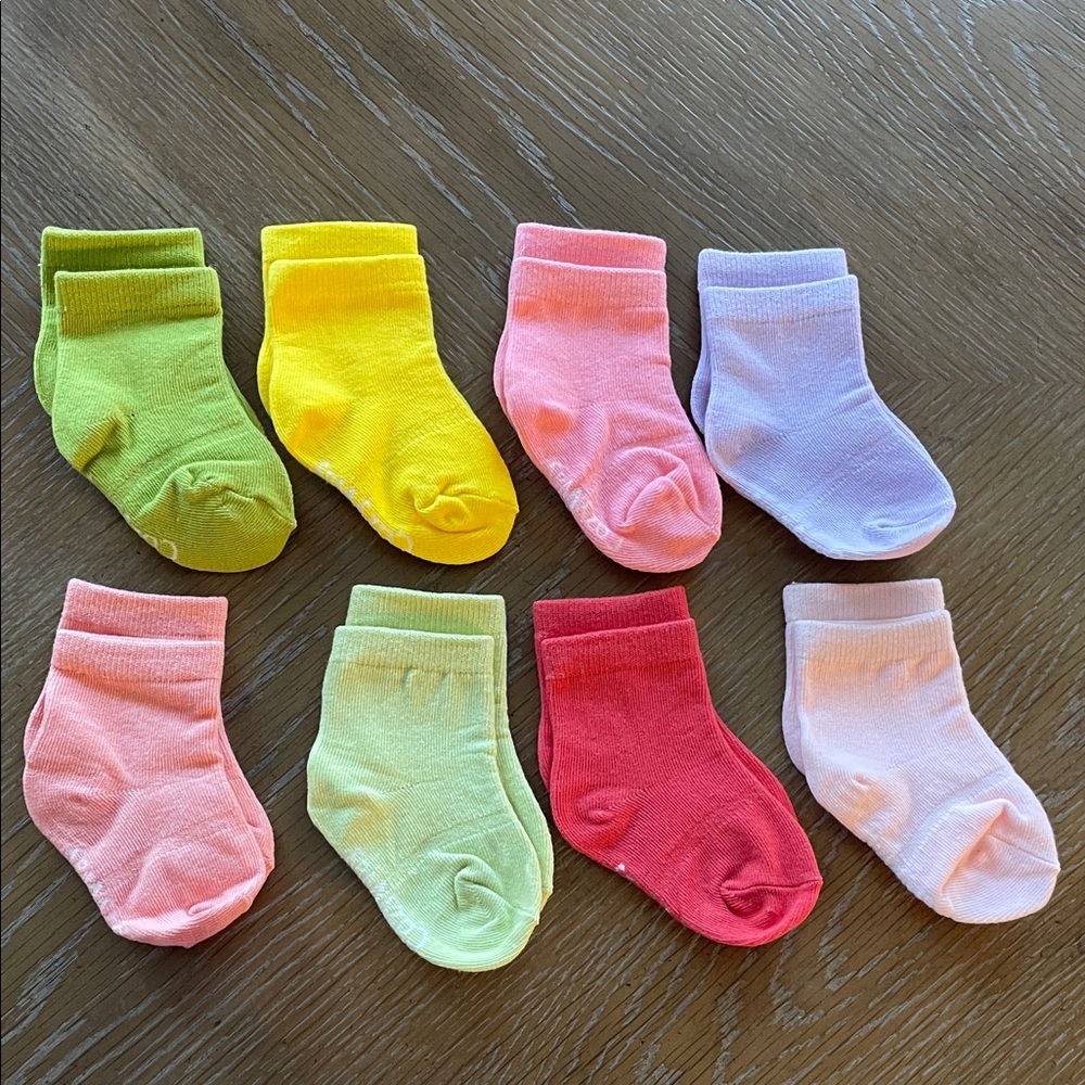 CozyWay Crew Baby Socks 8 Pairs